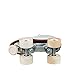 CHICAGO Women's Leather Lined Rink Roller Skate, White