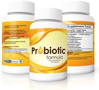 Vitality Max Labs Probiotics Formula Digestive Colon Detox Cleanse, 1.5 Ounce