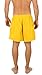 UZZI Men's Long Basic Active Shorts Activewear Trunks by Yellow (XXL)