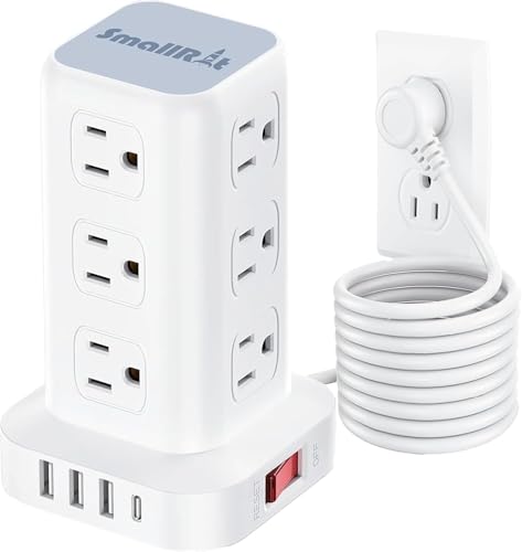 Power Strip Tower Surge Protector USB C