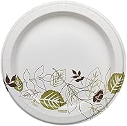 Dixie Ultra 10" Heavy-Weight Paper Plates by GP PRO (Georgia-Pacific), Pathways, SXP10PATH, 500 Count (12