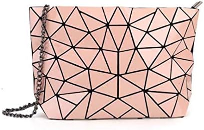 Best Selling H bag Messenger Bag Mobile ping Single Shoulder Geometric Folding Bag pink