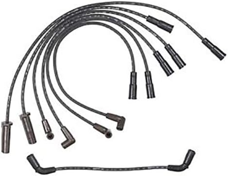Ignition Spark Plug Wires Set Kit for GMC - Models JIMMY, SONOMA, P3500, C1500, K1500, G1500, G2500, SAFARI, SAVANA 1500 &amp; SAVANA 2500 - Years 1995 to 2005 - Engines 4.3L