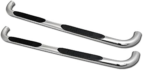 Trucks R Us - 2006-2009 HUMMER H3 3" STAINLESS STEEL 201 SIDE STEP BAR - CHROME