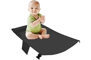 Airplane Footrest Seat Extender for Kids: GEMGO Toddler Airplane Travel Bed, Portable Foot Rest for Flights - Leg Rest for Baby to Lie Down on Plane Travel Accessories
