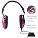 Howard Leight R-02523 by Honeywell Impact Sport Sound Amplification Electronic Shooting Earmuff, Pink