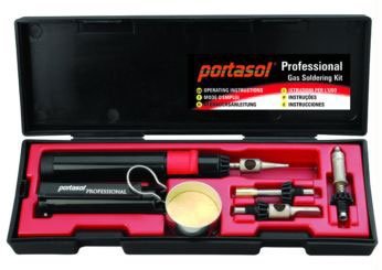 Portasol P-1K Professional Butane Gas Catalytic Soldering Iron Tool Kit