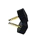 20 Pairs High Heel Replacement Tips, Doubletwo Black Heel Tip Taps Caps Shoes Replacement Dowels 8,9,10,11,12mm