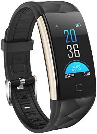 Fitness Tracker,JEECHEN Wristband Heart Rate Monitor,Smart Bracelet Activity Band Sport Pedometer with Color Screen/IP67 Waterproof/Blood Pressure Blood Oxygen Monitor/Control Camera/Sleep Monitor