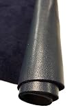 REED Leather HIDES - Cow Skins Various Colors & Sizes (12 X 24 Inches 2 Square Foot, Black)