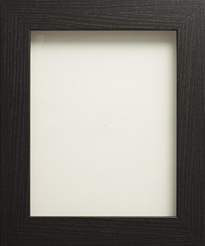 Frame Company Watson Range Black Photo Frame Fitted with Perspex, 9x6 Inch