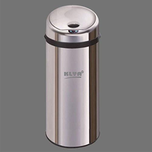 YZL/ Sensor automatically garbage. sensor dustbin. round stainless steel induction dustbin , 50l