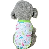 Boomboom Cotton Dog Clothes Milk Small Puppy Pet Clothes (Green)