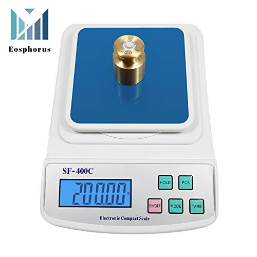 600 g (21 oz) / 0.01 g Digital LCD Balance School Scale Lab Balance Accuracy Precision with USB AC/DC Adapter