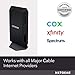 NETGEAR Cable Modem CM600 - Compatible with All Cable Providers Including Xfinity by Comcast, Spectrum, Cox | for Cable Plans Up to 400 Mbps | DOCSIS 3.0