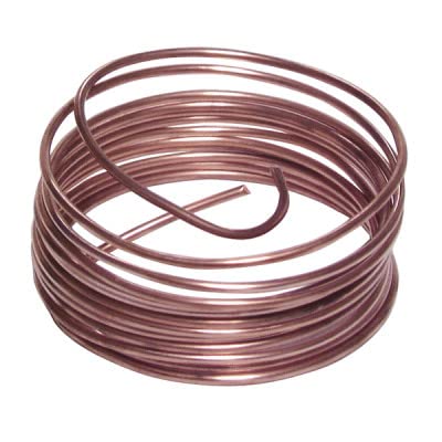 Annealed Copper Tube - 5m Skein (2mm x 4mm)