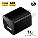 USB Charger Camera, Eesteros 1080P HD Mini Camera Audio Nanny Cam with Motion Detection Mode for Home Security Support up to 32G Micro SD Card (Not Include)