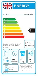 Hoover H-DRY 350 Freestanding Condenser Tumble Dryer 9 Kg Wi-Fi Bluetooth view 8