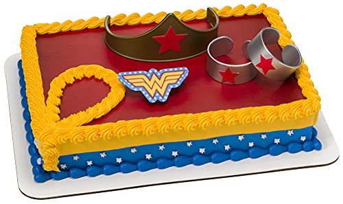 DecoPac 7222, Wonder Woman Strength and Power Cake Toppers, 3