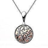 Necklace Vibola Necklace Stainless Steel Pendant Sleep Fitness Monitor For Misfit Shine 2 (black)