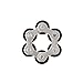 Eachway Roller Chain Fidget Toy Stainless Steel Flipping Chain Finger Tips Stress Reducer Perfect For Relieve Stress , Anxiety, and Boredom,Helps with ADHD ADD and Autism