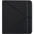 Kobo Libra Colour SleepCover Case | Black | Sleep/Wake Technology | Built-in 2-Way Stand | Vegan Leather | Compatible with 7”