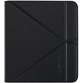 Kobo Libra Colour SleepCover Case | Black | Sleep/Wake Technology | Built-in 2-Way Stand | Vegan Leather | Compatible with 7”