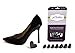 Clickless High Heel Protectors - Heel Caps - 7 Pairs/7 Sizes - For Stilettos and Slim Heels