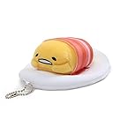 GUND Gudetama “Lazy Egg with Bacon” Stuffed Animal Plush Keychain, 4.5"