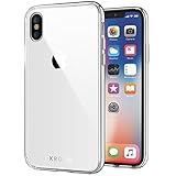 iPhone X Case, Kroma [Prismatic Series] Crystal Clear iPhone X Case, 99.9% Transparency, Clear back panel + TPU bumper