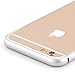 PASONOMI iPhone 6 Case, iPhone 6 Iron Bumper - Premium Aluminum Metal Bumper Frame Case for Apple iPhone 6 (4.7-inch) (Silver)