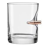 BenShot Rocks Glass with Real .308 Bullet - 11oz
