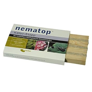 Nematop Kaferstopp Fangbrett Fur Adulte Dickmaulrussler 2 Stuck