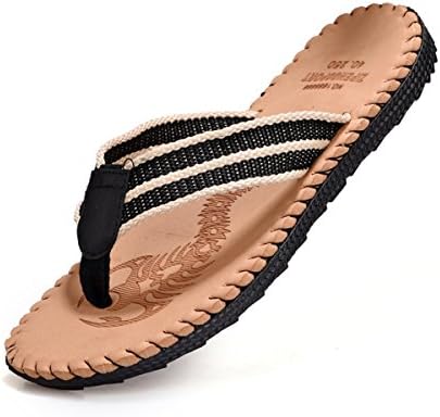 VAMJAM Men's Fashion Flip-Flops Lightweight Shock Proof Non-Slip Sandals Beach Slippers