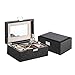 Vlando Jewelry Box, Jewelry Organizer and Storage (Black)