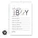 Baseball Wishes for Baby Boy Shower Game Set of 20