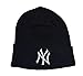 New York Yankees Blue Beanie Hat - MLB Cuffed Winter Knit Cap