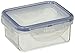 (Pack of 4) LOCK & LOCK Airtight Rectangular Food Storage Container 6-oz / 0.76-cup