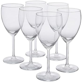 Amazon Com Red Wine Glass By Ikea Svalka Series Set Of 6 10 0z