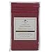 Clara Clark Pillow Cases King - Ultra Soft Pillow Cover, Lightweight Microfiber Pillow Cases Set of 2 - Envelope Closure Pillowcases, Burgundy Red.