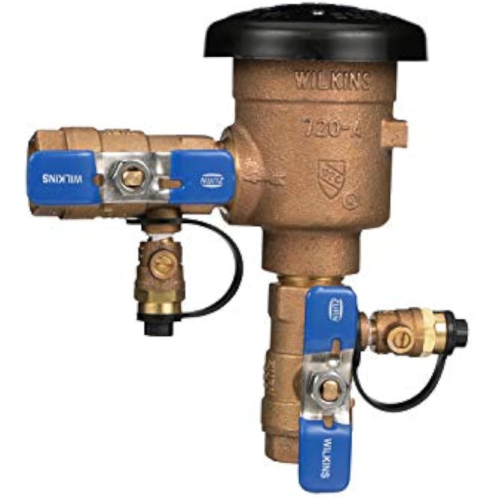 Zurn 34720A Wilkins Pressure Vacuum Breaker 3/4Inch Assembly