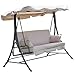 X-Large Universal Replacement Swing Canopy Top Cover - RipLock 350 - Beige