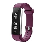 Letsfit Fitness Tracker, Waterproof Activity Tracker with Pedometer Step Counter Watch and Sleep Monitor Calorie Counter Watch, Slim Smart Band for Kids Women Men
