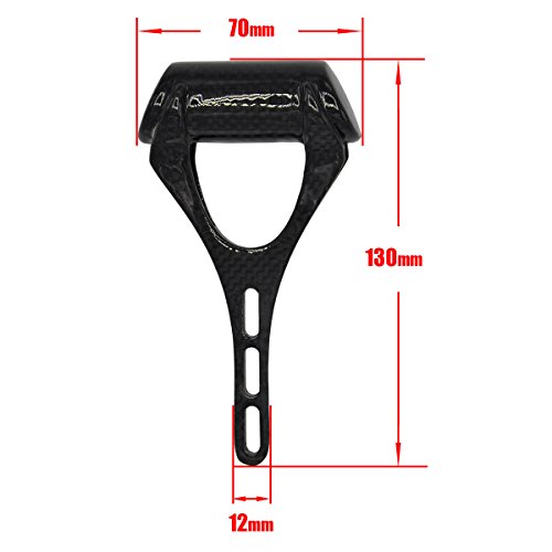 Labewin Full Carbon Fiber Cycling Bicycle Road Mountain Bike Handlebar Speedometer Stents Extender Extending Bracket Stopwatch Seat Computer Mount Holder Support Accessories