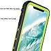 SpringRay iPhone Xs Max Waterproof Case IP68 Certified Shockproof Dustproof Snowproof Full Body Rugged Protective Cover with Built-in Screen Protector for iPhone Xs Max 2018 Released 6.5 inch (Green)