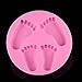 Silicone Baby Feet Fondant Mold Cake Mold Chocolate Mold Soap Mold Baking Tool