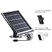 Solar Panel for Ring Stick Up Cam and Reolink Argus 2 - Power Your Device with Our Solar Charger (Not Compatible with The New Version of Ring Stick Up Cam Battery HD)