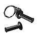Poweka black Throttle Handle and Grip Cable for ATV/ATC Dirt Mini Baja Mb165 Mb200 5.5/6.5hp 196cc 200cc Doodlebug Bike 52 Inch primary