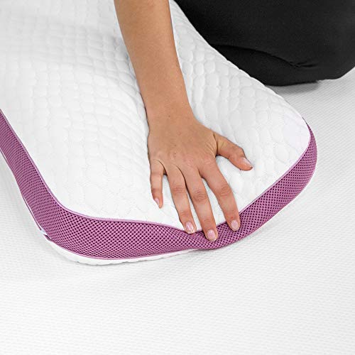 SensorPEDIC Side and Back Sleeper Contour Memory Foam Bed Pillow, 1