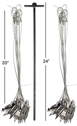 Berkshire Heavy Duty Disposable Trap Stakes Value Package - Includes FREE AuSable Berkshire Driver ( - //medicalbooks.filipinodoctors.org